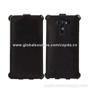 2014 New Arrival Flip PU Leather Case for LG G3, OEM and ODM Orders Available